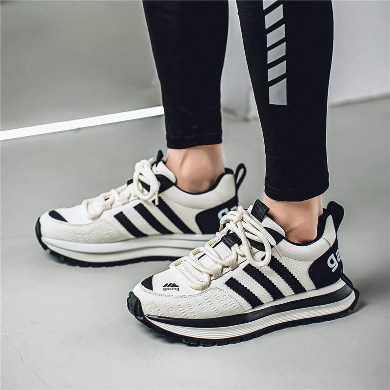 Men's Shoes 2025 New Spring Men's Casual Sports Shoes Youth Trend Versatile Thick-soled Wear-resistant Forrest Gump Shoes