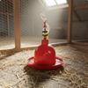 Automatischer Hühnertränke Verdicktes Material Vogelglocke Tränke Hängender Wasserspender für Bauernhof,