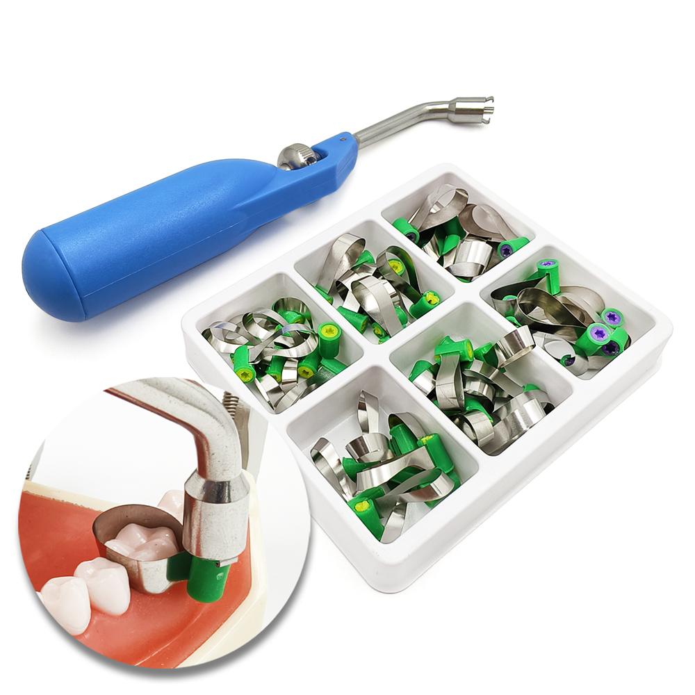 Bandes Matrices Dentaires Matrice Dentaire Super Mat / Super Cap Système Matrice Super Cap Matrices Universel Système de Tension de Matrice