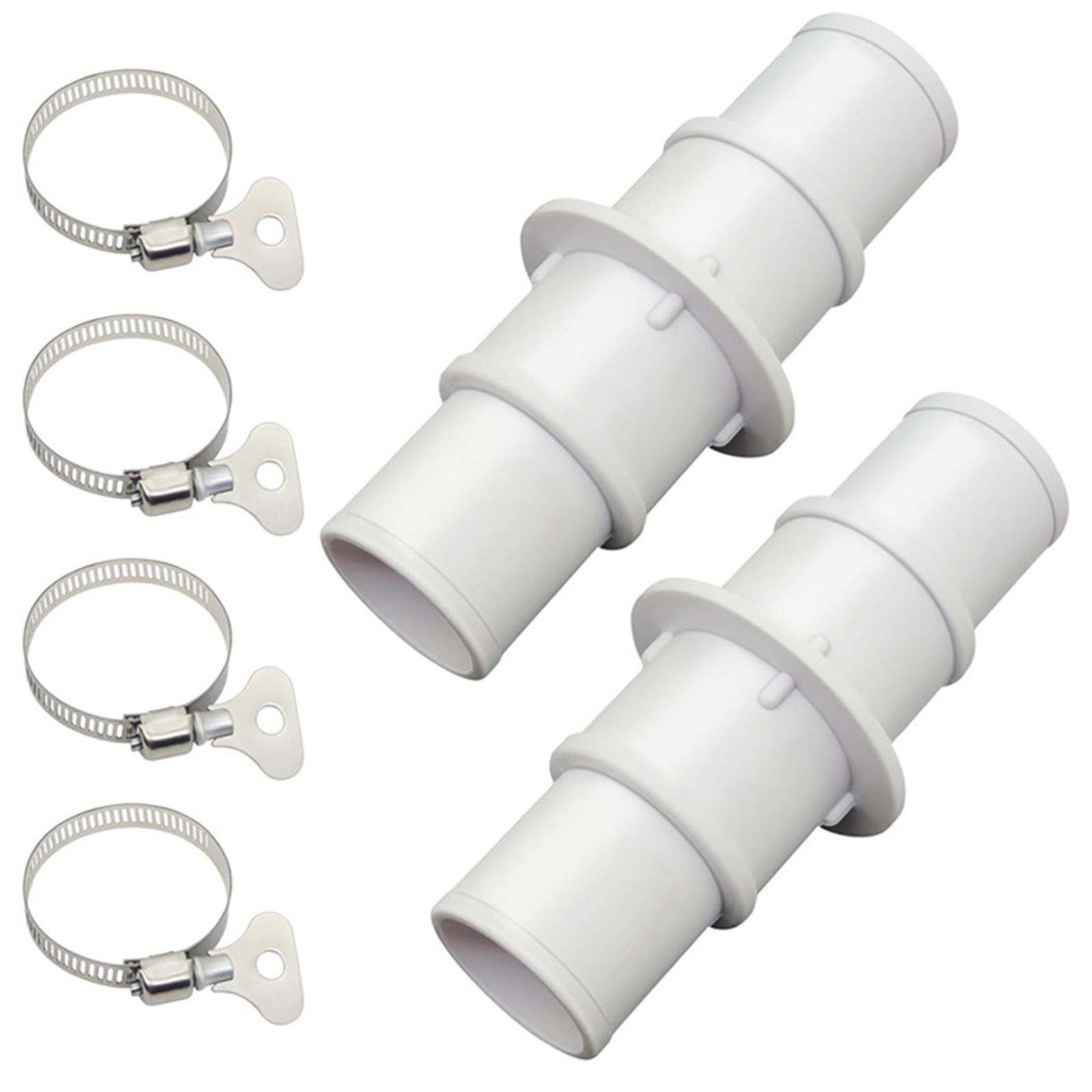 

Swimming Pool Hose Adapter Connector Set for Vacuum Cleaner Practical Filter Hose Connection Coupling Accessories