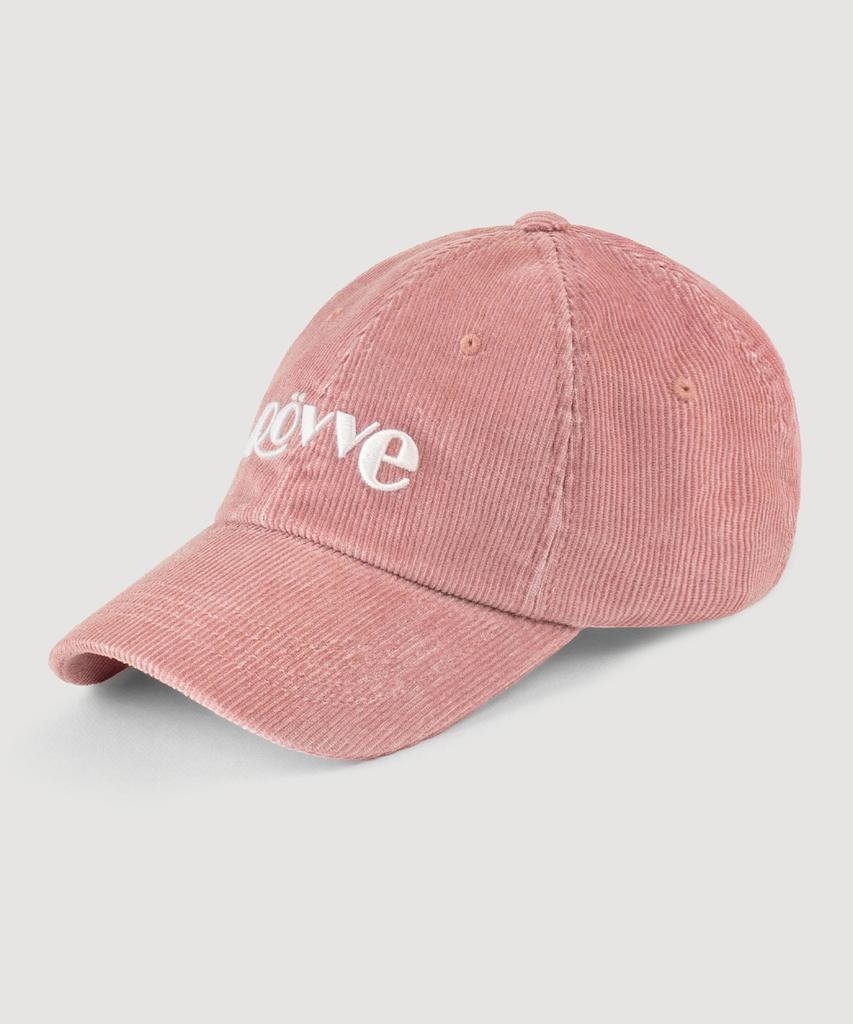 ROVVE Pigment Corduroy Logo Cap (Pink)