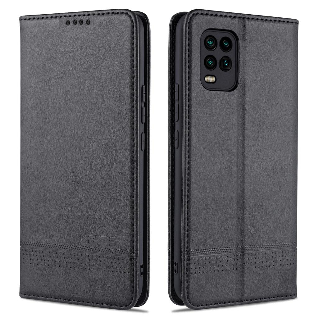 Deluxe Magnetische Adsorption Leder Fall für Xiaomi Mi 10 Lite 5G / Mi 10 Jugend 5G Flip Cover Brieftasche Schutzhülle fall Capa Fundas