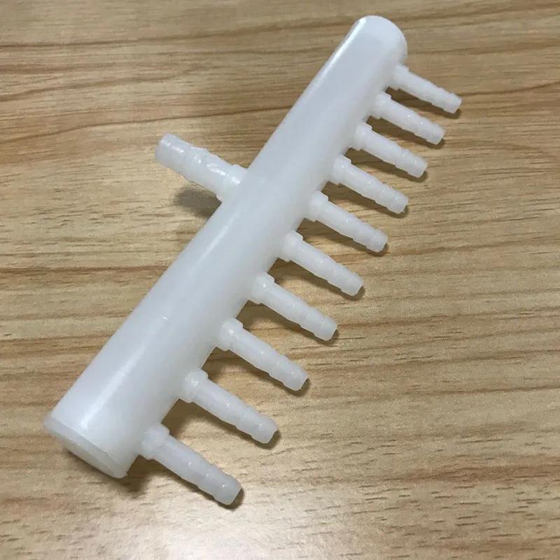 Aquarium Fish Tank Air Flow 4 6 8 10 Way Outlets Plastic Divider Oxygen Splitter Lever Valve Fr Pond Air Pump Connector