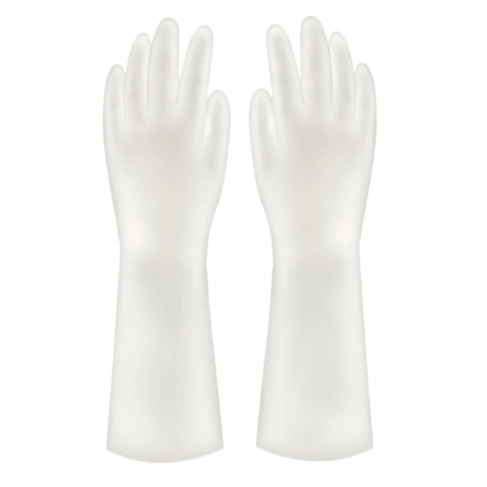 Nitrile Rubber Household Gloves Waterproof Durable Cleaning Heat Insulation Thin Design M