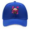 Valentine Day Pug Dog Heart Glasses Hearts Graphic Sandwich Baseball Cap Unisex Women Sun Cap Outdoor Workouts Hat