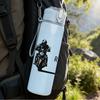 1PC Motorcycle Rider Silhouette Sport Print 750ml Color Plastic Sports Water Bottle Leakproof Flip Straw Lid Suitable for Sports Office Home Use