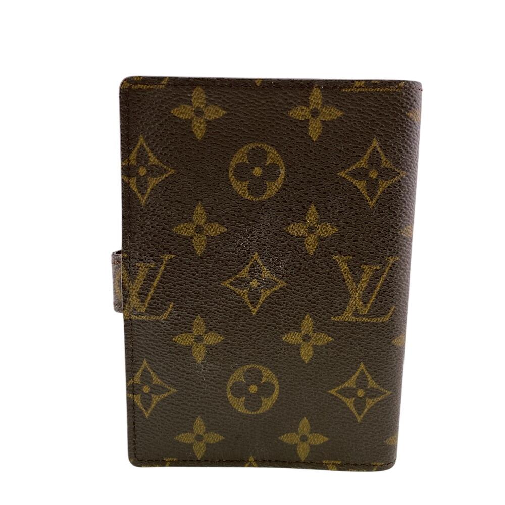 LOUIS VUITTON R20005 Monogram Monogram Agenda PM Notebook cover Brown Monogram Used