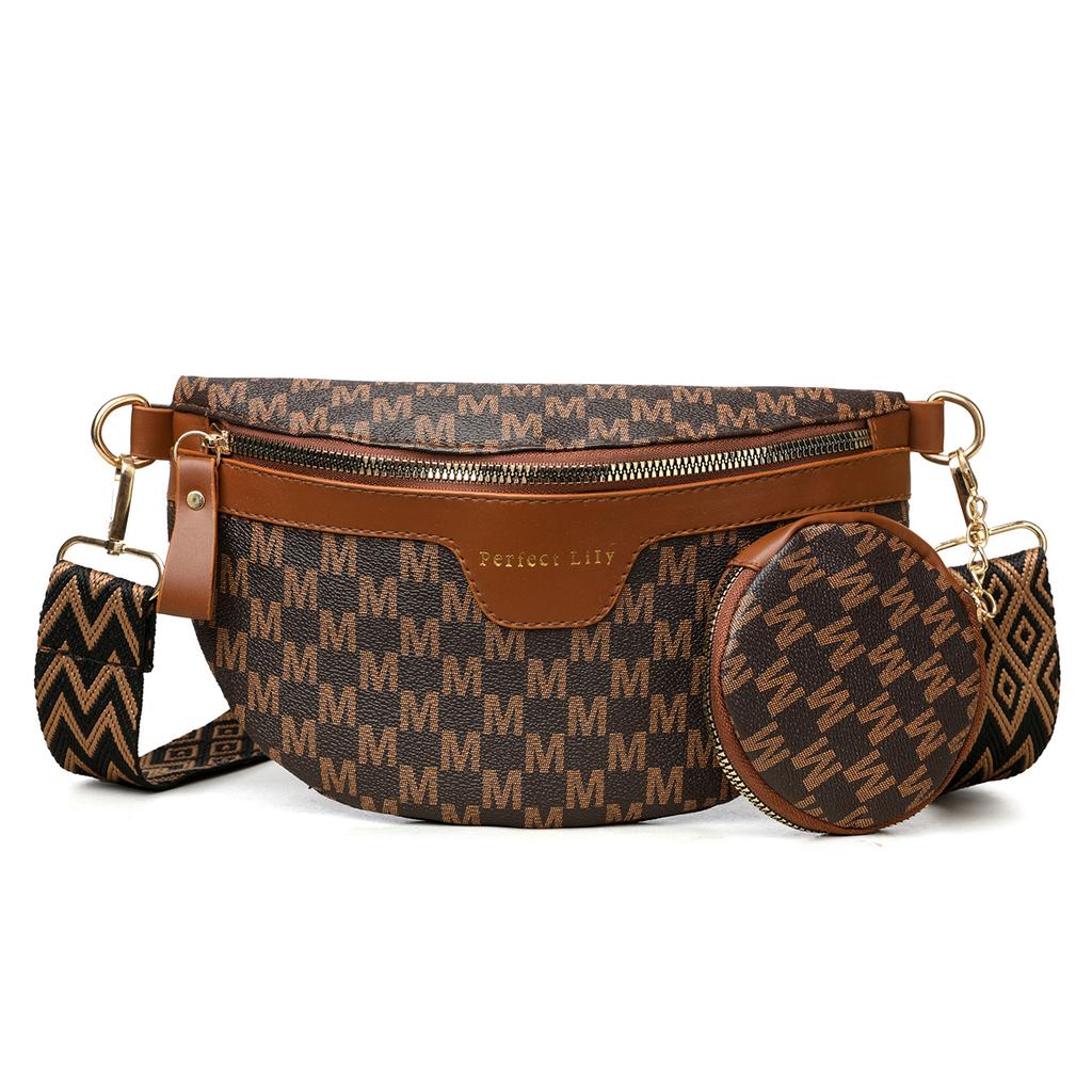 Vintage Casual Chest Waist Bag Small Shoulder Crossbody Bag