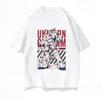 Summer New Style Print Short Sleeve TShirt for Unisex and Women Casual pure Cotton Top Brand Cartoon Anime Summer Wear Streetwear