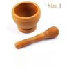 Resin Setmortar and Pestle Garlic Herb Spice Mixing Grinding Crusher Bowl Restaurant Kitchen Tools