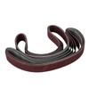10 Pcs Sanding Belt Set 1220x50mm 40 60 80 100 120 Grit Aluminum Oxide Belt Sandpaper for Wood Metal Plastic