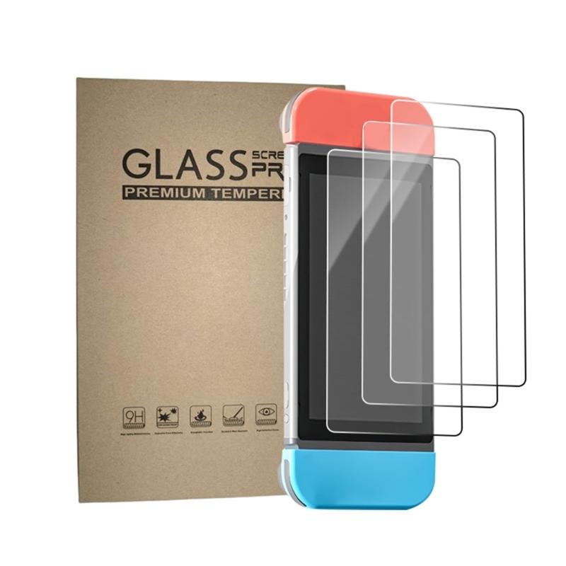 Scratch Resistant Game Machine Screen Guard Toughened Glass Using Shield Film Ensures Minimize Light Reflection for NSW2