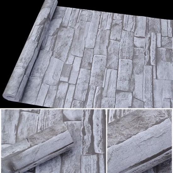 Brick Wallpaper Peel And Stick For Bedroom Faux Brick Kitchen Cabinets Home Decor Wall Stickers Papel De Parede Stickers Muraux