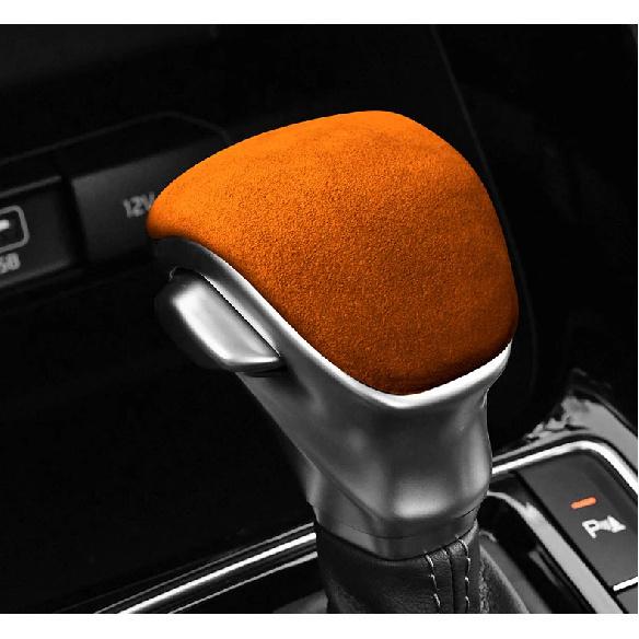 Alcantara Car Manual Gear Shift Grip Handle Knob Protective Cover Panel Shell Cap For KIA K3 Sportage KX1 2018