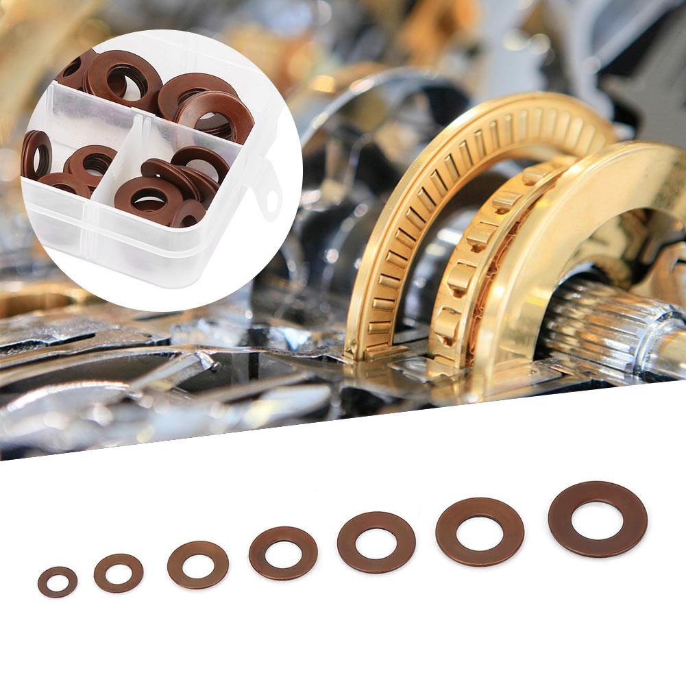 7 Sizes Belleville Compression Spring Disc Washer Gasket Disc Spring