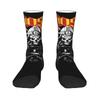 Ghost Band Cartoon Stockings Men's  Socks High Quality Fashion Socks Autumn Outdoor Sports Non Slip Pattern Socks Gift