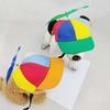 Pet Hat Colorful Pet Propeller Hat Adorable Sunproof Breathable Dog Baseball Hats for Summer Outdoor