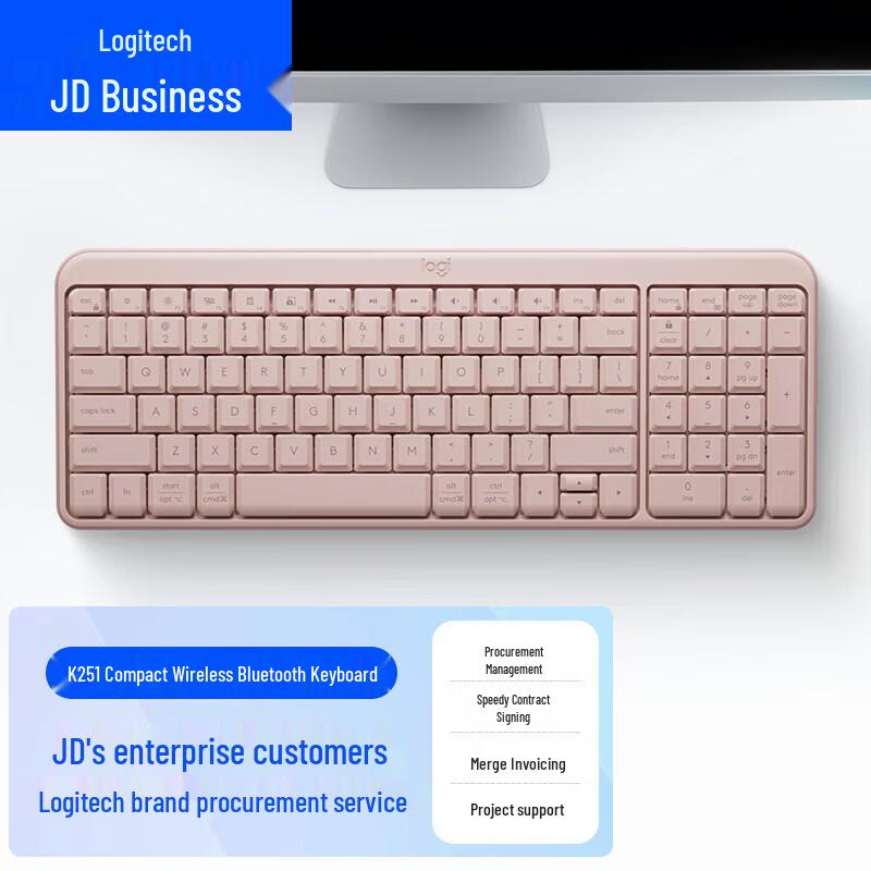 

Logitech K251 Bluetooth Wireless Office Keyboard with Numeric Keypad