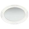 VidaXL Miroir mural style baroque 50x70 cm Blanc 320352
