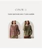 Women's Versatile Cashmere Cardigan - Autumn/Winter 2025, Soft, Comfortable, Warm, Loose Fit, Round Neck Knit Top