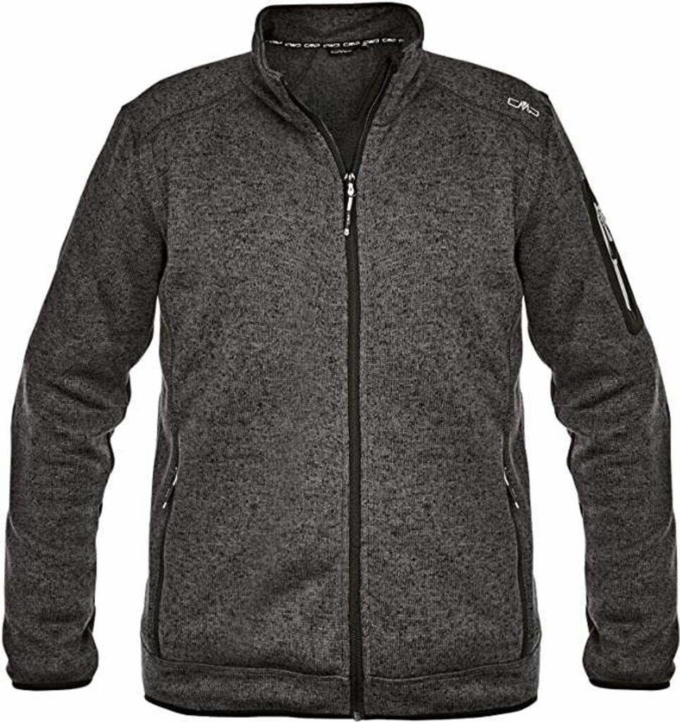 Куртка CMP Men Fleece Jacket (3H60747N) black glacier