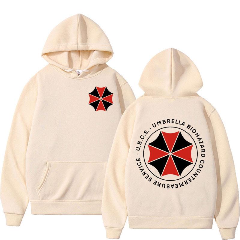 Umbrella Corporation Logo Grafik Kapuzenpullover Hit Resident Evil Pullover Sweatshirt Herrenbekleidung Mode Vintage Cooler Hoodie Unisex