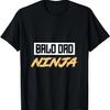 Bald Dad Ninja Funny Daddy T-Shirt