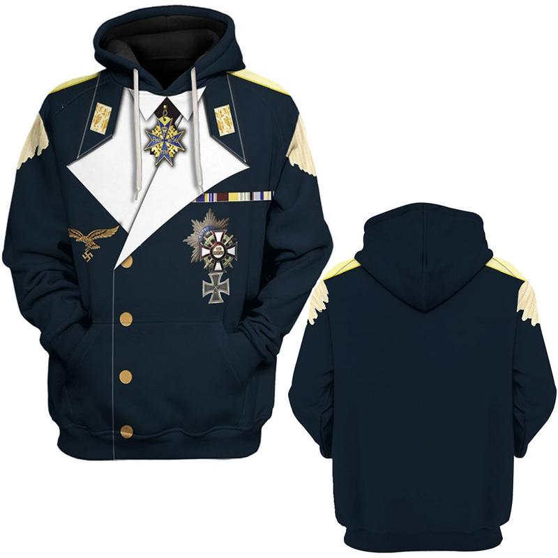 Толстовки с принтом 3D Санта-Клауса — фото 11