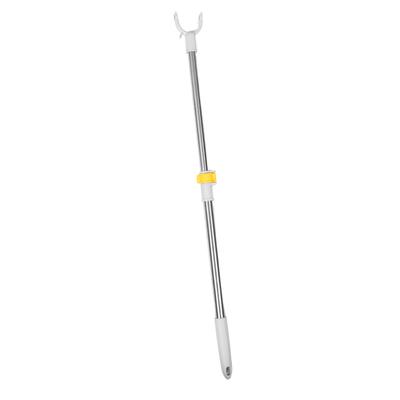 Adjustable Stainless Steel Closet Pole Telescopic Clothes Drying Rod Hanger Support Stick For Household Shelves Laundry