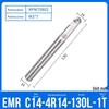 Shockproof EMR CNC Milling Cutter Holder - Round Nose, Bull Nose & Flat Machining Extensions (R4, R5, R6)