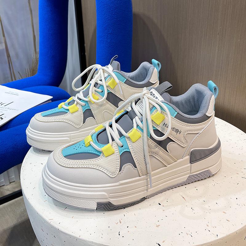 

Высокие туфли в стиле кампуса для детей 2025 года, новые осенне-зимние женские туфли для студентов, универсальная корейская версия повседневной обуви с мягкой подошвой 40