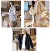 Rabbit Plus [coco Plaza] Women's Zip-Up Hoodie, Size, Fall/Winter/Spring (JP, Alphabet, M, Ivory)