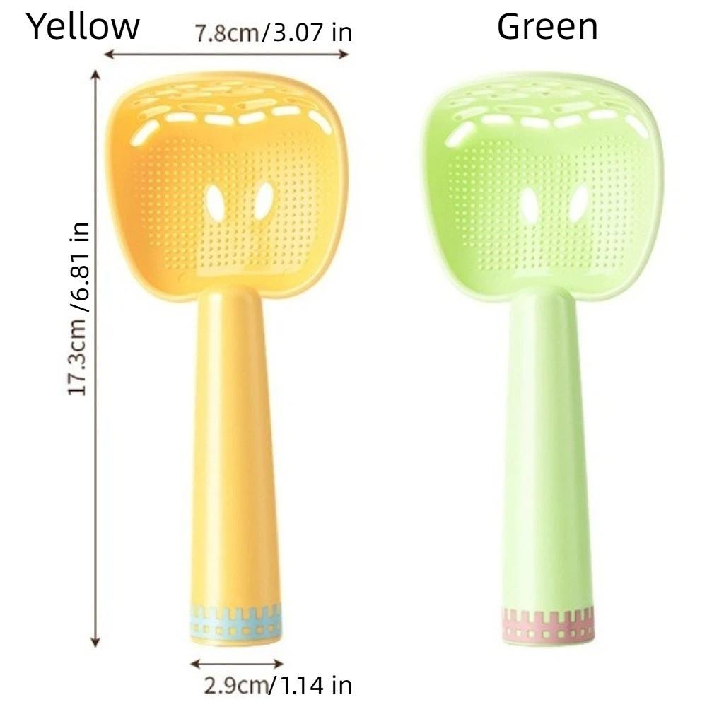 Food Grade Potatoes Grinder Plastic Rice Spatula Multi-Function Strainer Ladle  Kitchen Use