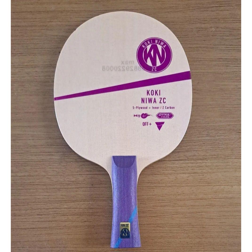 Used VICTAS Koki Niwa ZC Inner (FL) Table Tennis Racket