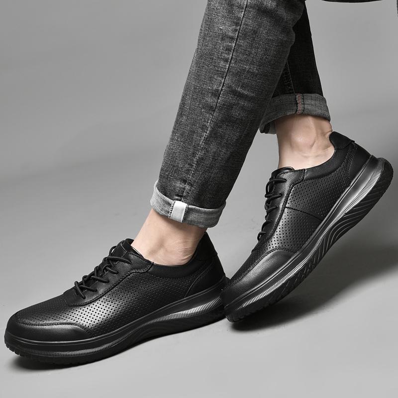 2024 neue Männer Schuhe Aus Echtem Leder Männer Business Schuhe Hohe Qualität Im Freien Männer Turnschuhe Männlichen Casual Schuhe Wandern Schuhe
