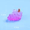 10Pcs/lot Multicolors Luminous Fruit Miniatures Glow In the Dark Resin Ornaments Fairy Garden Decoration Micro Landscape
