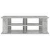 TV Stand Concrete Gray 96 X 35 X 33.5 Cm