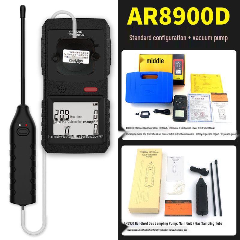 SMART-SENSOR Xima AR8900S Portable 4-in-1 Gas Detector