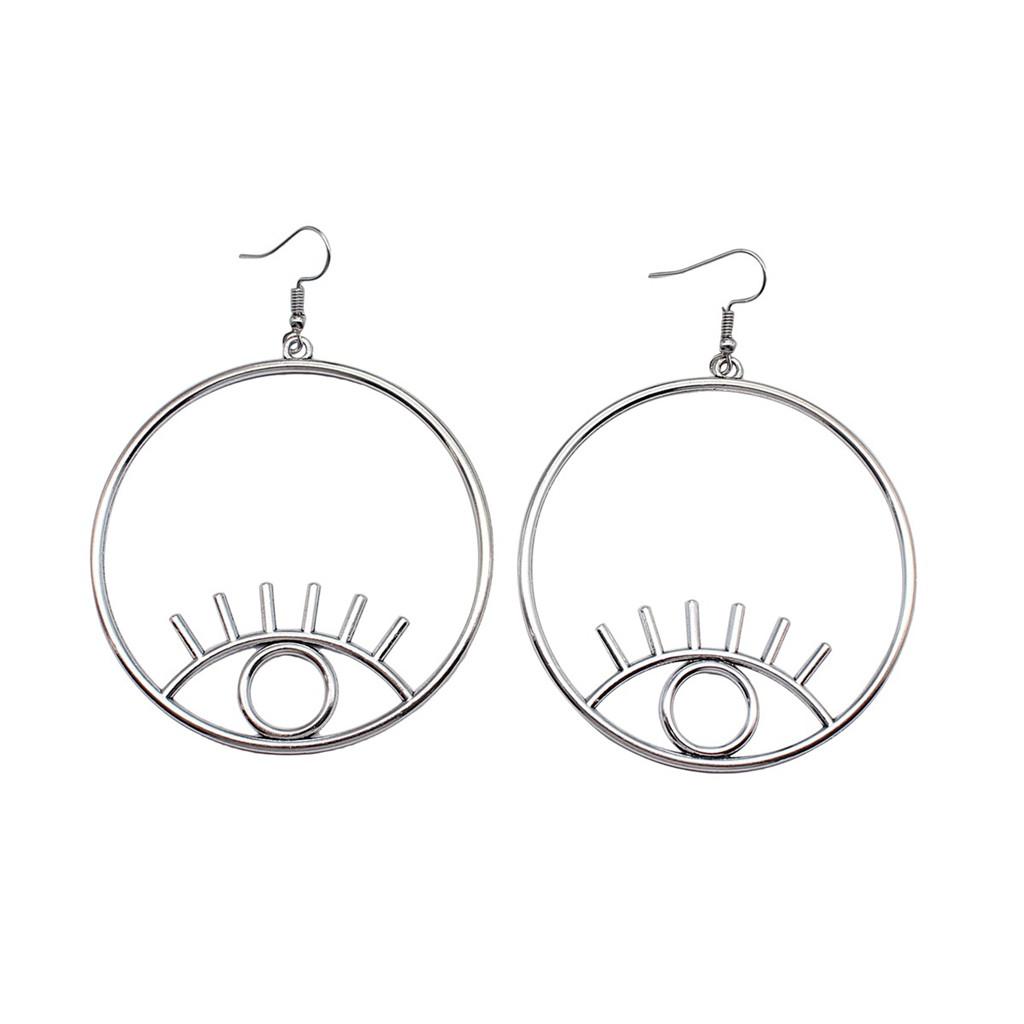 Trendy and Elegant Evil Eye Hand Talisman Amulet Drop Earrings Lucky Graduation Gift for Date Nights