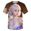 New Summer Tide Little Elder Sister Picture Men T-Shirts  Casual 3D Print Tees Hip Hop Personality Round Neck Short Sleeve  Tops