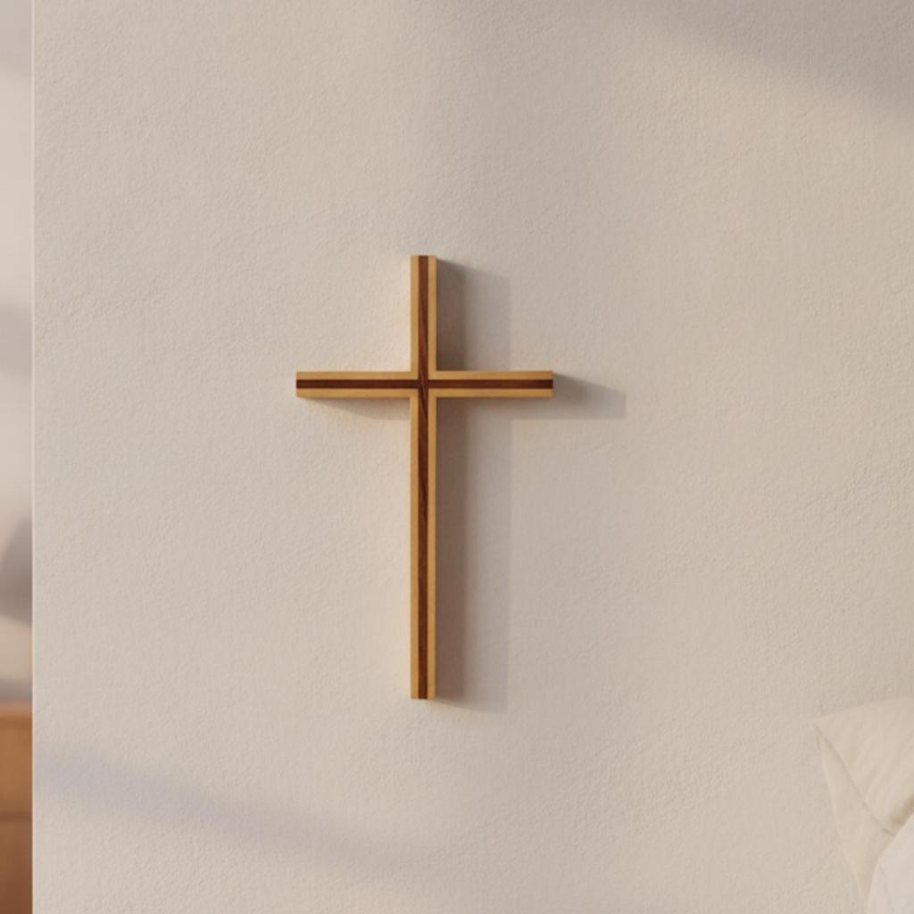 Wall Cross Christian Decor Authentic for Entryway