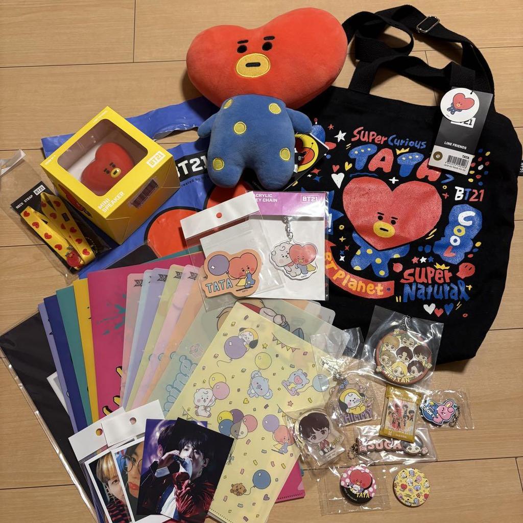[USED] BTS BT21 TinyTan Goods Set Bulk Sale