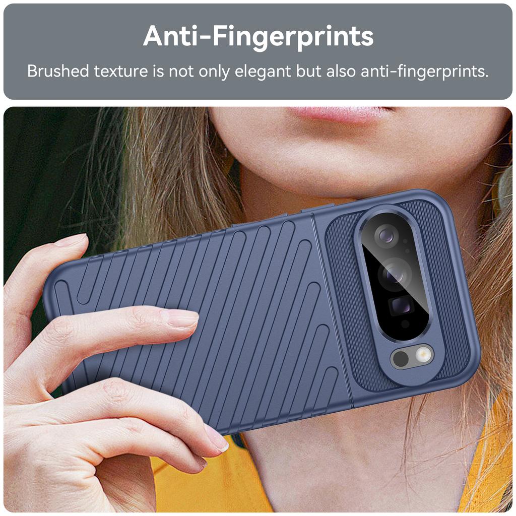 For Google Pixel 10 Pro XL Case Twill Texture TPU Shockproof Protective Phone Cover