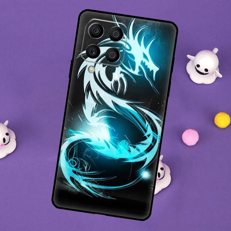 Asian Chinese Dragon Cover For Samsung Galaxy M32 M52 M12 M13 M33 M23 M53 M15 M55 M31 M51 M14 M34 M54 M20 Case