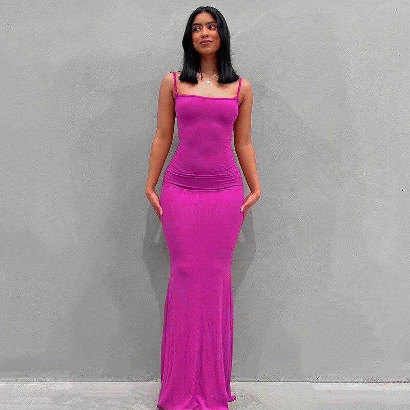 Elegancka bodycon seksowna damska sukienka dla kobiet 2022 letni pasek maxi do klubu na imprezę sukienki kobieta szata femme panie Vestidos mujer