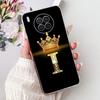 For Huawei Nova 8i Case Honor 50 Lite New Crown Letters Cover Clear Silicone Soft Slim Phone Case For Honor 50 Lite Nova8i Shell