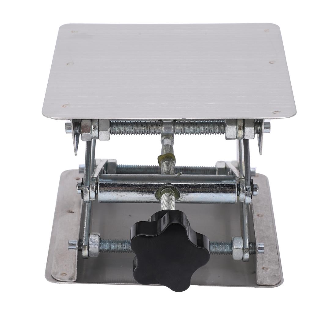 Small Stainless Steel Lifting Platform Manual Miniature Lift Stand Table for RC Cars