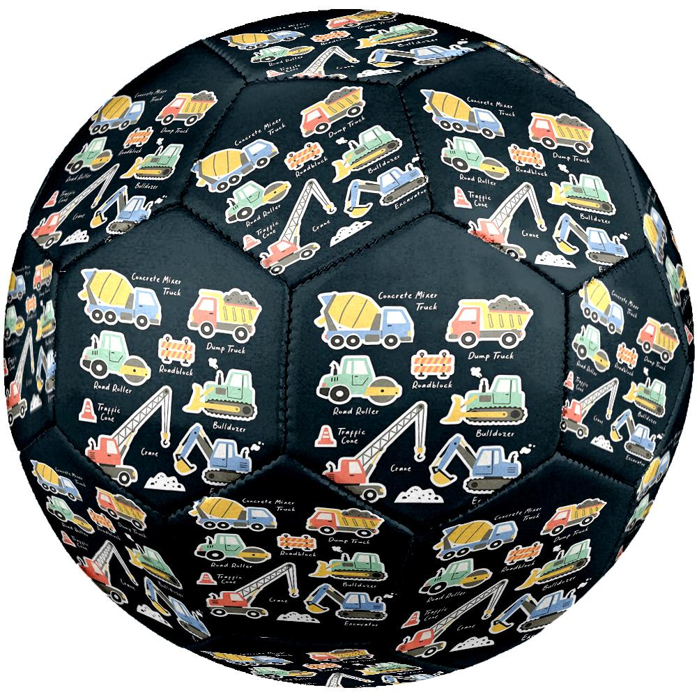 Excavator Theme Size 5 Soccer Ball, Suitable for Both Indoor and Outdoor Matches, a Gift Suitable for Everyone.