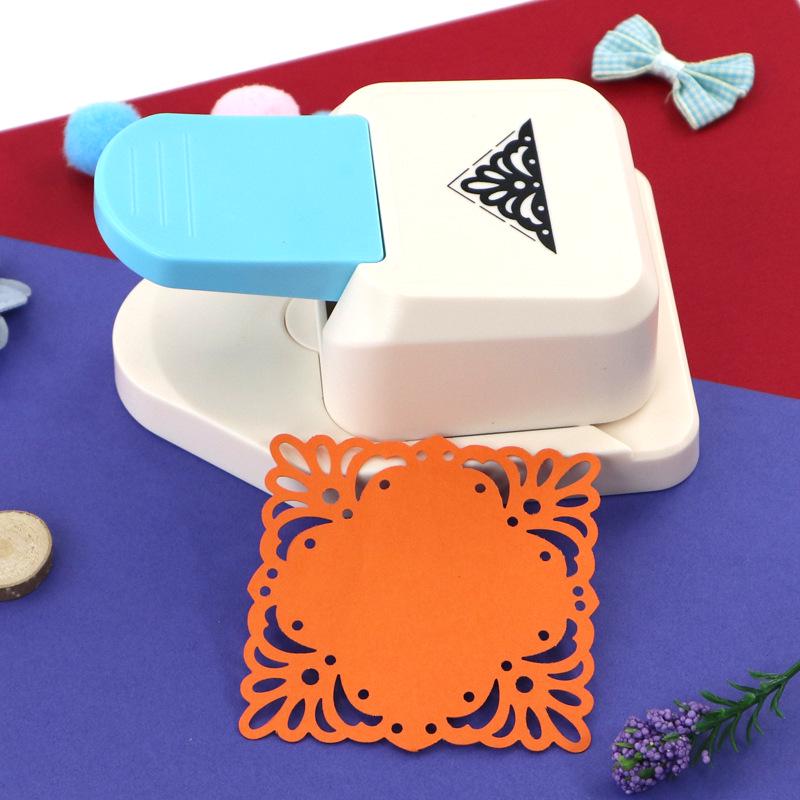 Large Lace Edger Scrapbooking Punch – Kindergarten Ring Pattern Hole Embosser