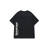 Fila Letter Big Logo Sports Casual Round Neck Fashion Loose Short Sleeve Drop Shoulder T-Shirt Men T-Shirt Black F11M219105FBK